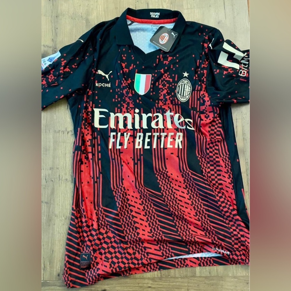 BRAND NEW AC Milan Puma x Koché Bennacer 4 Jersey Shirt